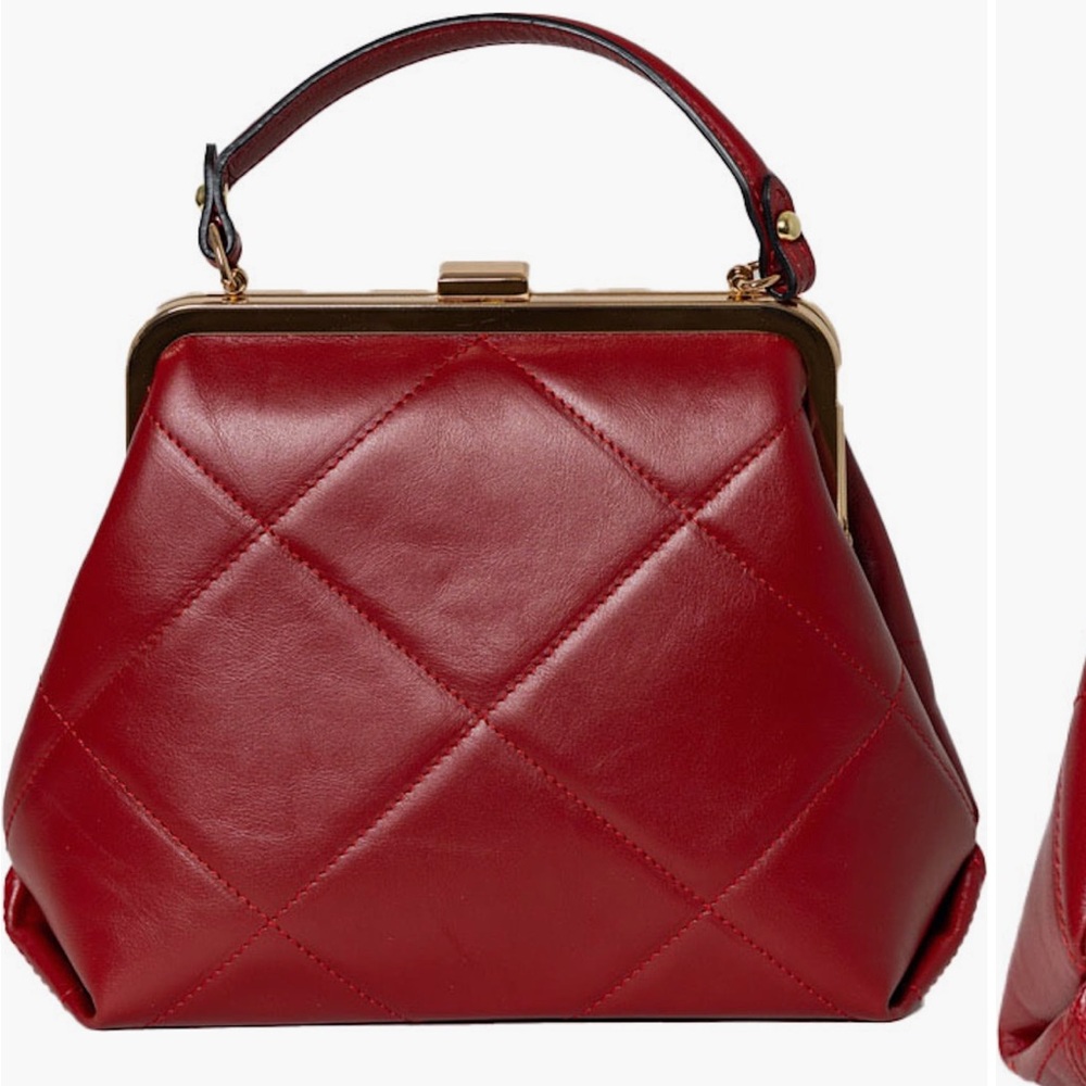 Persaman Red Leather purse